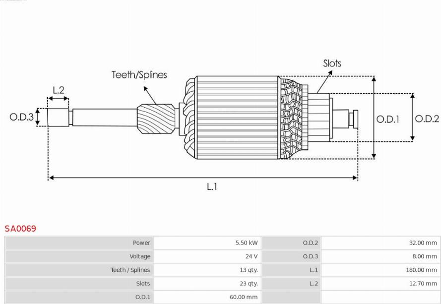 AS-PL SA0069 - Ancorina, Starter autozon.pro