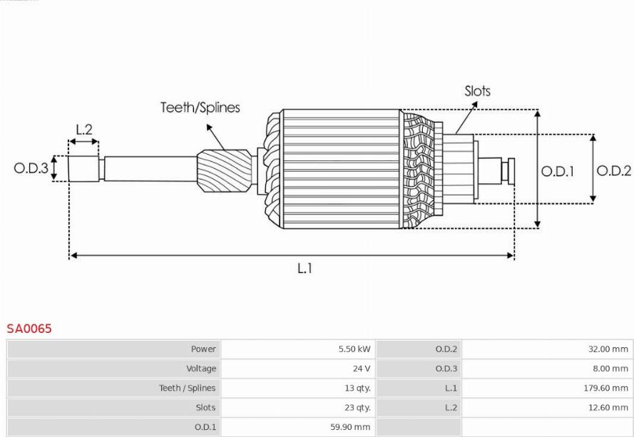 AS-PL SA0065 - Ancorina, Starter autozon.pro