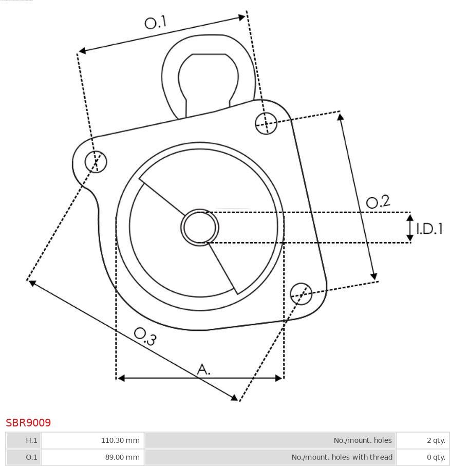 AS-PL SBR9009 - Calotta dello starter, Carburatore autozon.pro