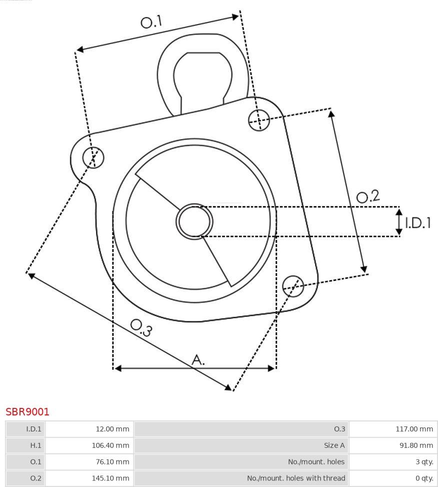 AS-PL SBR9001 - Calotta dello starter, Carburatore autozon.pro