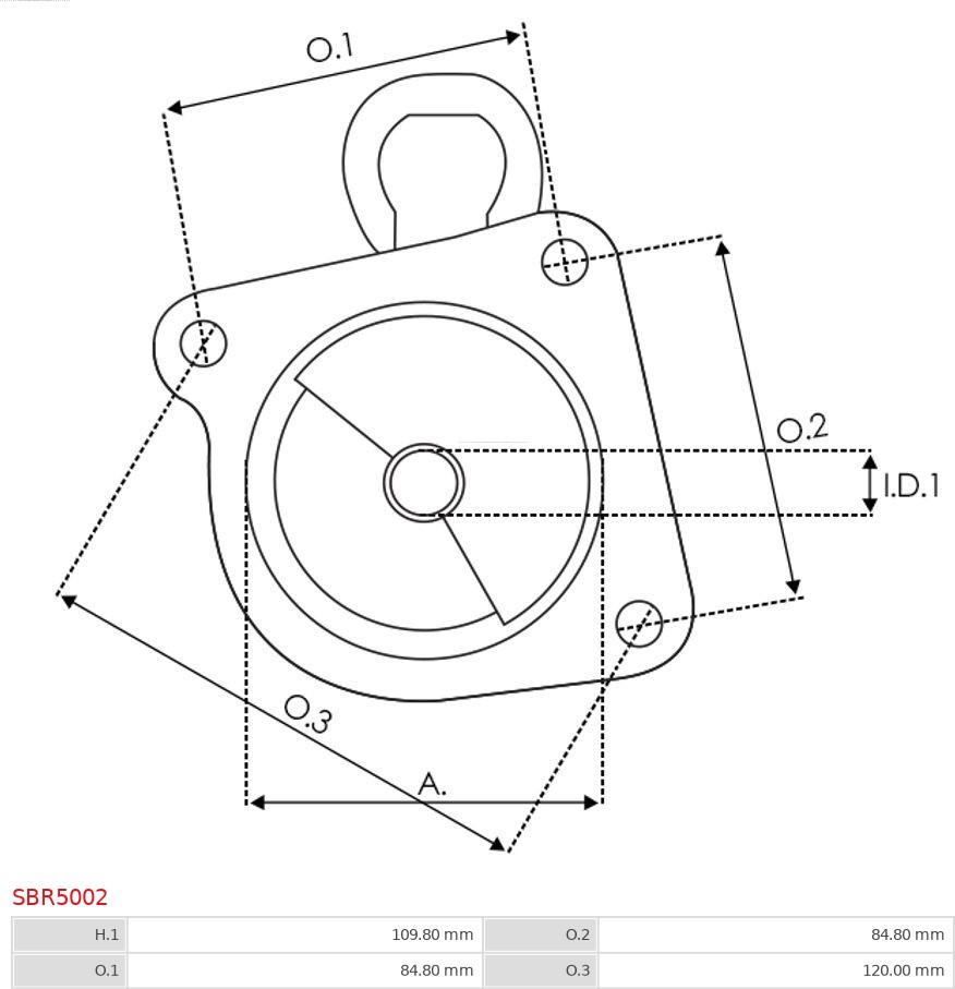 AS-PL SBR5002 - Calotta dello starter, Carburatore autozon.pro