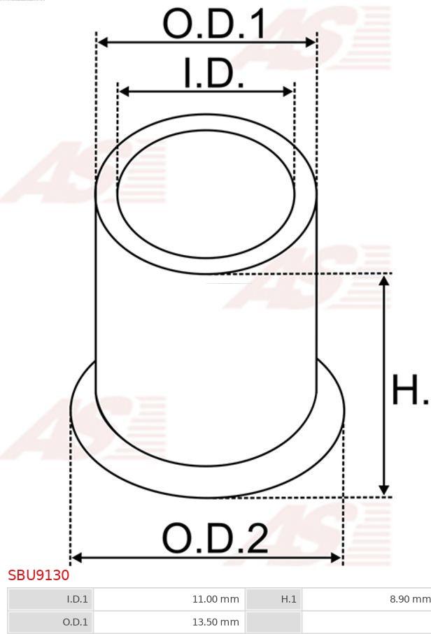 AS-PL SBU9130 - Boccola, Albero motorino avviamento autozon.pro