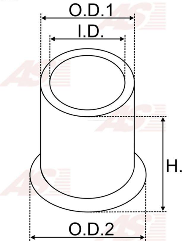 AS-PL SBU9126(BULK) - Boccola, Albero motorino avviamento autozon.pro