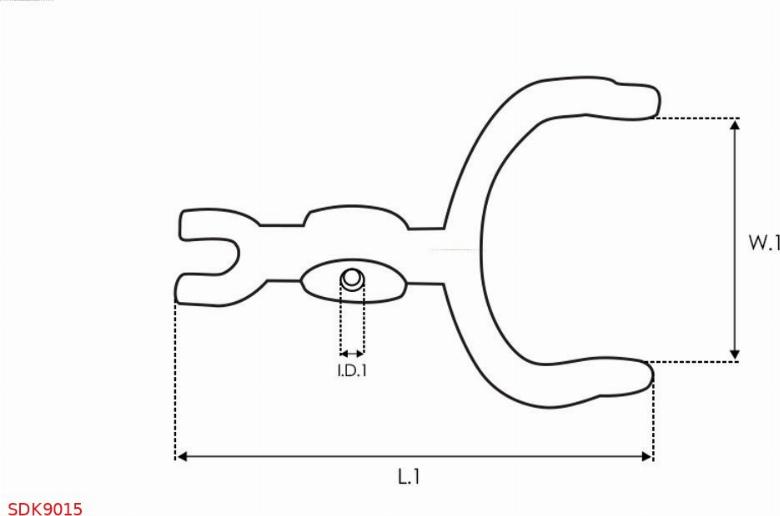 AS-PL SDK9015 - Kit riparazione, Motorino avviamento autozon.pro