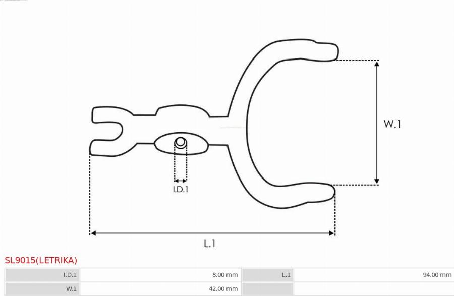 AS-PL SL9015(LETRIKA) - Leva dello starter, Carburatore autozon.pro