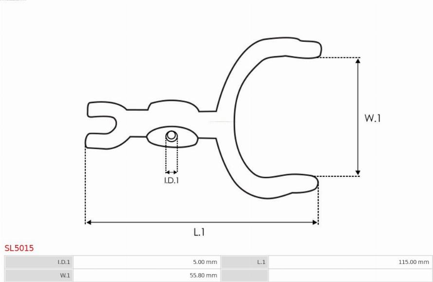 AS-PL SL5015 - Kit riparazione, Motorino avviamento autozon.pro