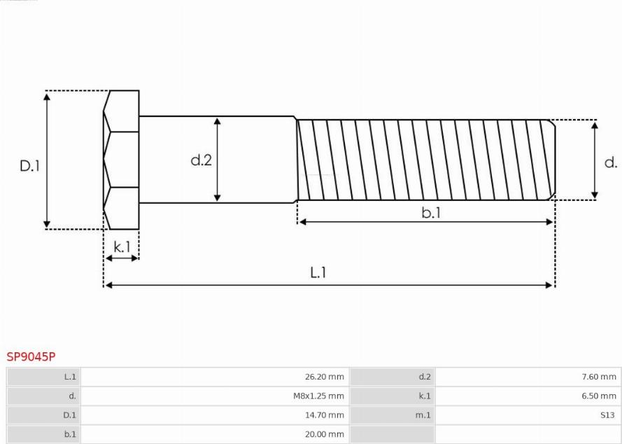 AS-PL SP9045P - Kit riparazione, Motorino avviamento autozon.pro