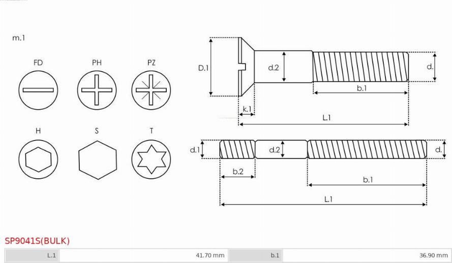 AS-PL SP9041S(BULK) - Kit riparazione, Alternatore autozon.pro