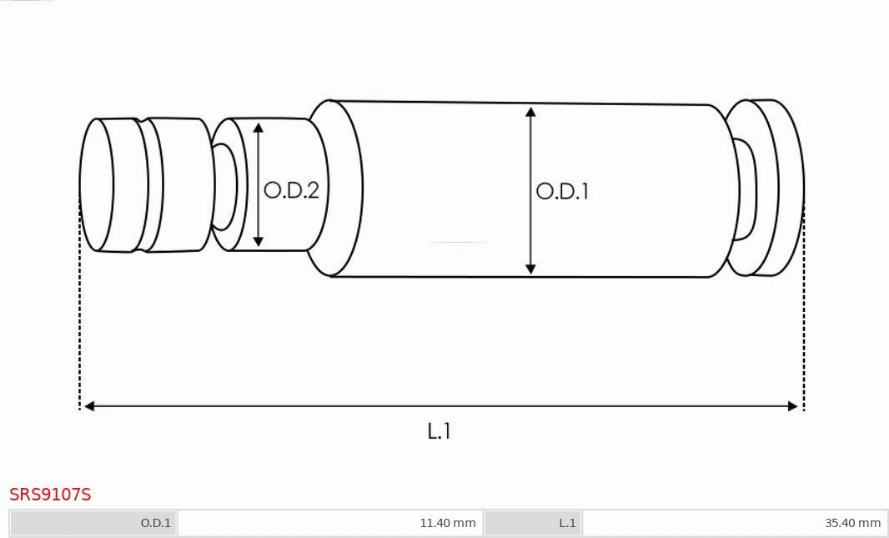 AS-PL SRS9107S - Kit riparazione, Motorino avviamento autozon.pro