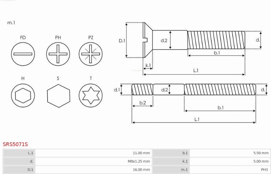 AS-PL SRS5071S - Kit riparazione, Alternatore autozon.pro