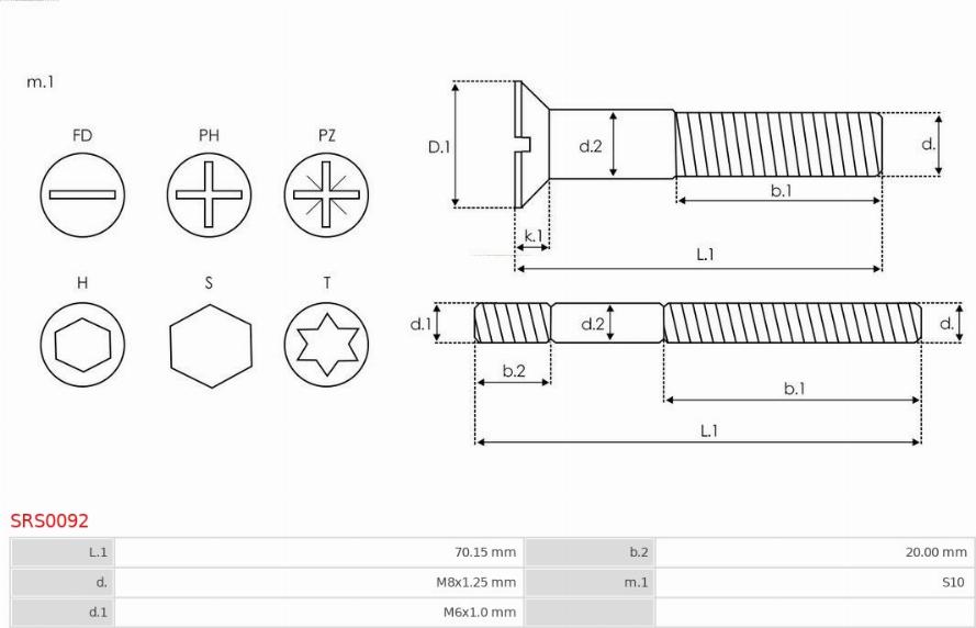 AS-PL SRS0092 - Kit riparazione, Alternatore autozon.pro