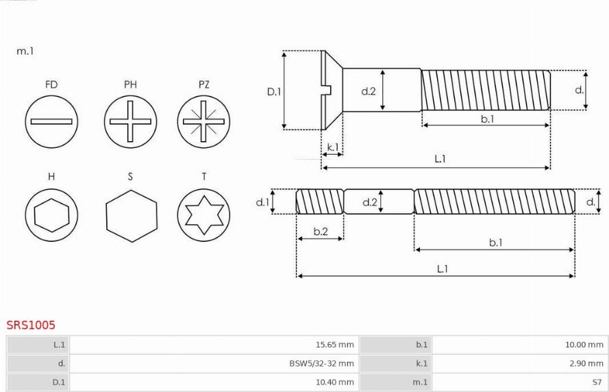 AS-PL SRS1005 - Kit riparazione, Alternatore autozon.pro