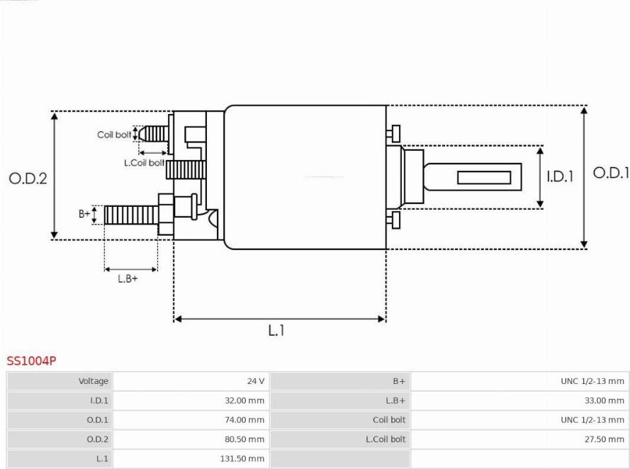 AS-PL SS1004P - Elettromagnete, Motore d'avviamento autozon.pro