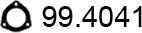 ASSO 99.4041 - Guarnizione, Tubo gas scarico autozon.pro