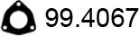 ASSO 99.4067 - Guarnizione, Tubo gas scarico autozon.pro