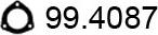 ASSO 99.4087 - Guarnizione, Tubo gas scarico autozon.pro