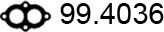 ASSO 99.4036 - Guarnizione, Tubo gas scarico autozon.pro