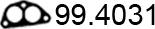ASSO 99.4031 - Guarnizione, Tubo gas scarico autozon.pro