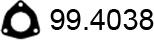 ASSO 99.4038 - Guarnizione, Tubo gas scarico autozon.pro