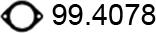 ASSO 99.4078 - Guarnizione, Tubo gas scarico autozon.pro