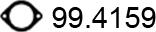ASSO 99.4159 - Guarnizione, Tubo gas scarico autozon.pro