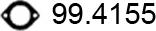 ASSO 99.4155 - Guarnizione, Tubo gas scarico autozon.pro