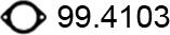 ASSO 99.4103 - Guarnizione, Tubo gas scarico autozon.pro