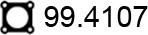 ASSO 99.4107 - Guarnizione, Tubo gas scarico autozon.pro