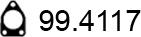 ASSO 99.4117 - Guarnizione, Tubo gas scarico autozon.pro