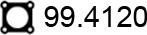 ASSO 99.4120 - Guarnizione, Tubo gas scarico autozon.pro