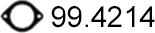 ASSO 99.4214 - Guarnizione, Tubo gas scarico autozon.pro
