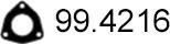 ASSO 99.4216 - Guarnizione, Tubo gas scarico autozon.pro