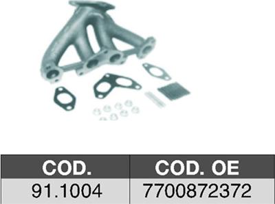 ASSO 91.1004 - Curva di raccordo, Imp. gas scarico autozon.pro