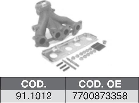 ASSO 91.1012 - Curva di raccordo, Imp. gas scarico autozon.pro