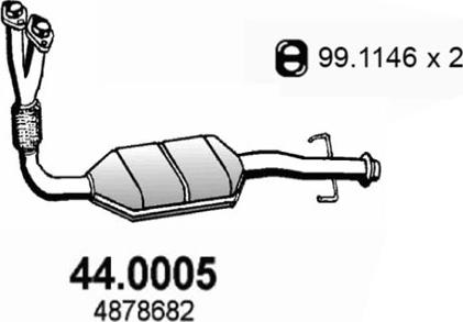 ASSO 44.0005 - Catalizzatore autozon.pro