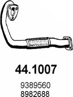 ASSO 44.1007 - Tubo gas scarico autozon.pro