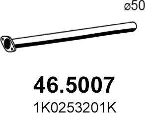 ASSO 46.5007 - Tubo gas scarico autozon.pro