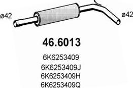 ASSO 46.6013 - Silenziatore centrale autozon.pro