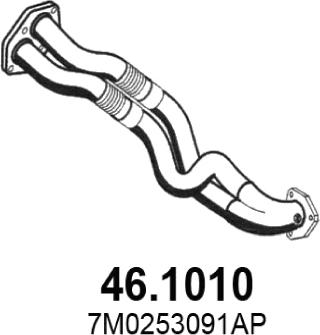 ASSO 46.1010 - Tubo gas scarico autozon.pro