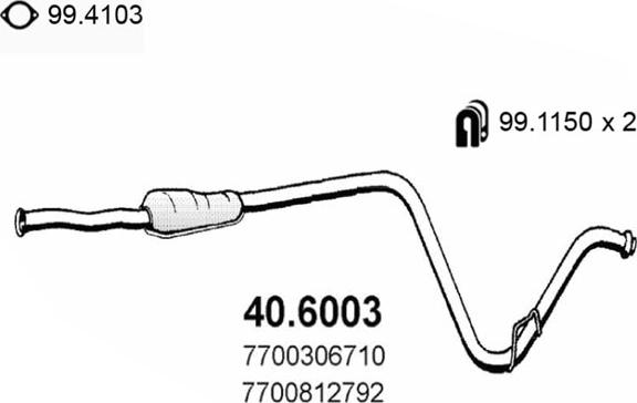 ASSO 40.6003 - Silenziatore centrale autozon.pro