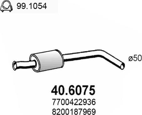 ASSO 40.6075 - Silenziatore centrale autozon.pro