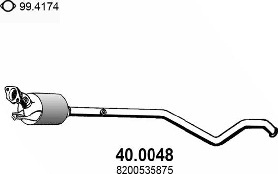 ASSO 40.0048 - Catalizzatore autozon.pro