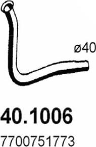 ASSO 40.1006 - Tubo gas scarico autozon.pro