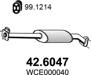 ASSO 42.6047 - Silenziatore centrale autozon.pro