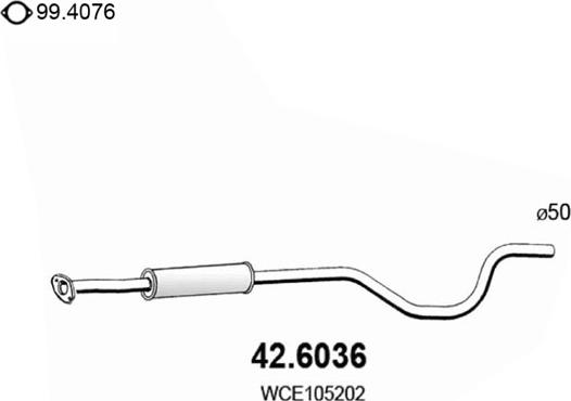 ASSO 42.6036 - Silenziatore centrale autozon.pro