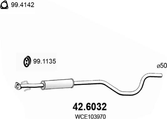 ASSO 42.6032 - Silenziatore centrale autozon.pro