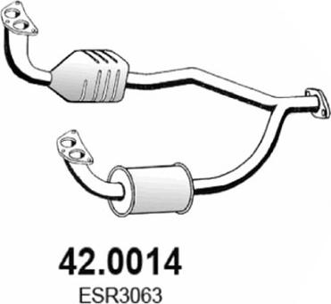 ASSO 42.0014 - Catalizzatore autozon.pro