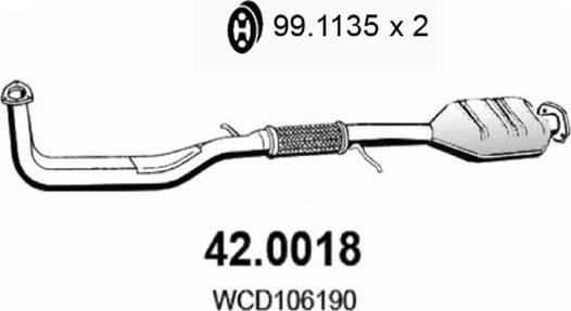 ASSO 42.0018 - Catalizzatore autozon.pro