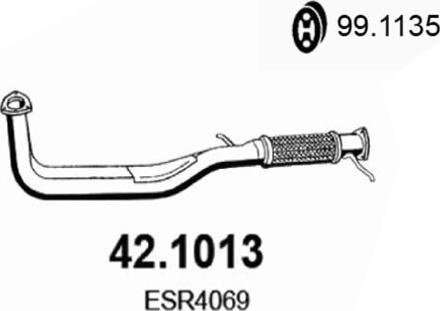 ASSO 42.1013 - Tubo gas scarico autozon.pro