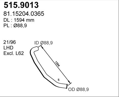 ASSO 515.9013 - Tubo gas scarico autozon.pro